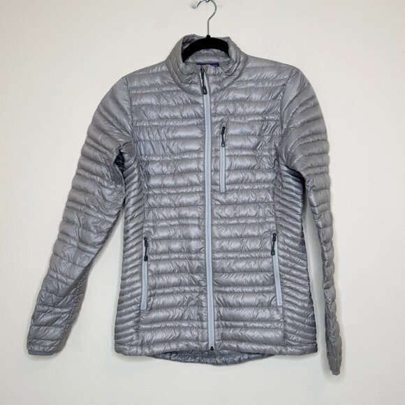 Patagonia Ultralight Down Jacket – Women’s XS – Silver Gray - Picture 4 of 14